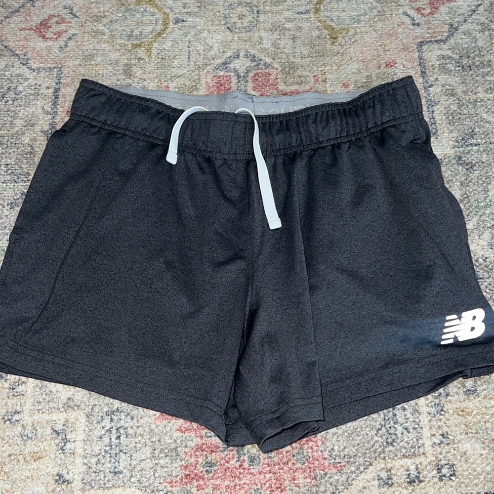 Gray New Balance shorts